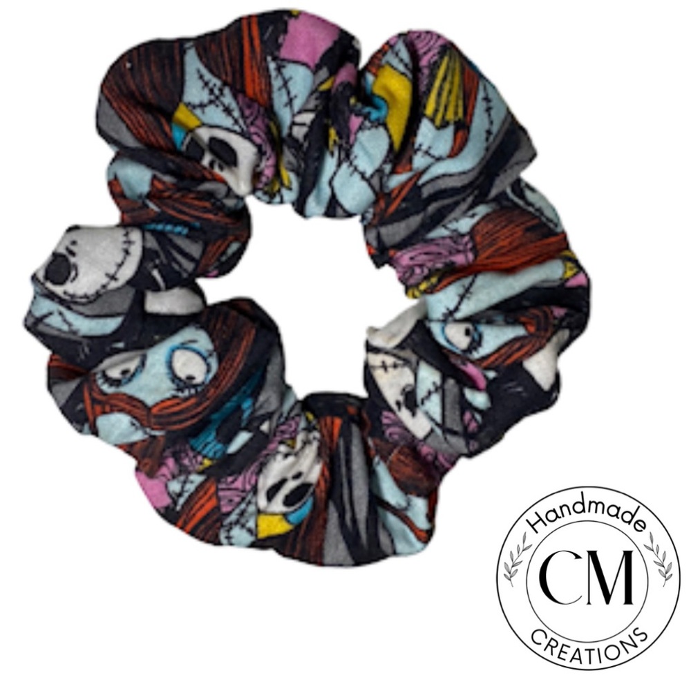 Jack and sally hair Scrunchie